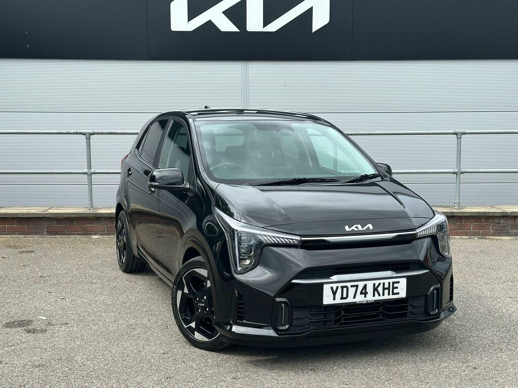 Kia Picanto 1.0 3 Hatchback Euro 6 Ss 62 YD74KHE Black #3
