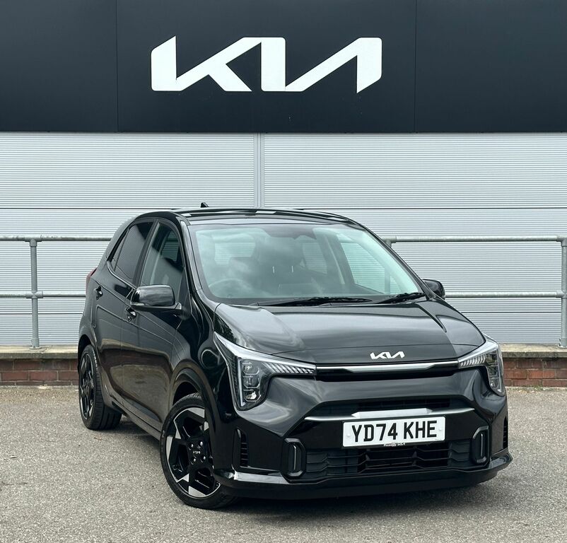 Kia Picanto 1.0 3 Hatchback Euro 6 Ss 62 Black