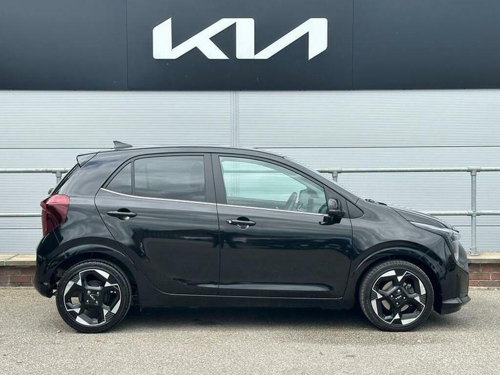 Kia Picanto 1.0 3 Hatchback Euro 6 Ss 62 YD74KHE Black #4
