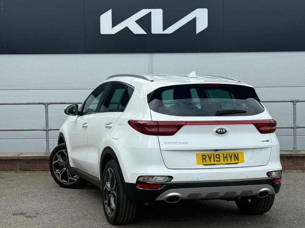 Kia Sportage 1.6 Crdi Gt-line Suv Euro 6 Ss RY19HYN White #3