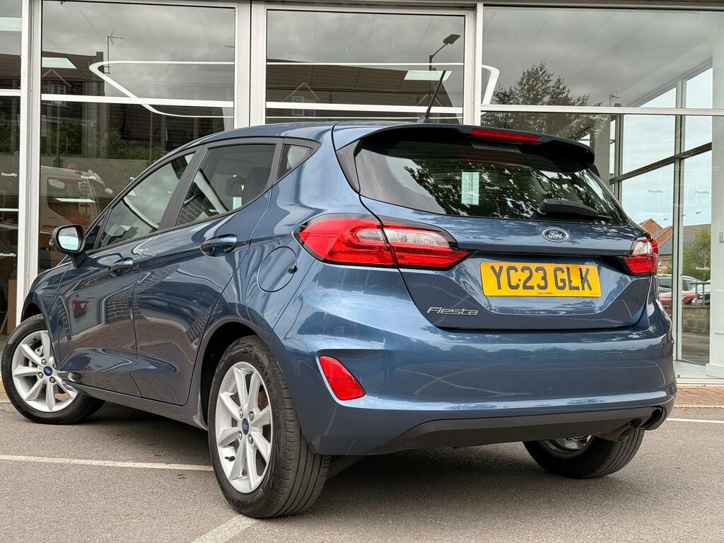 Ford Fiesta 1.0T Ecoboost Trend Hatchback Eu YC23GLK Blue #4