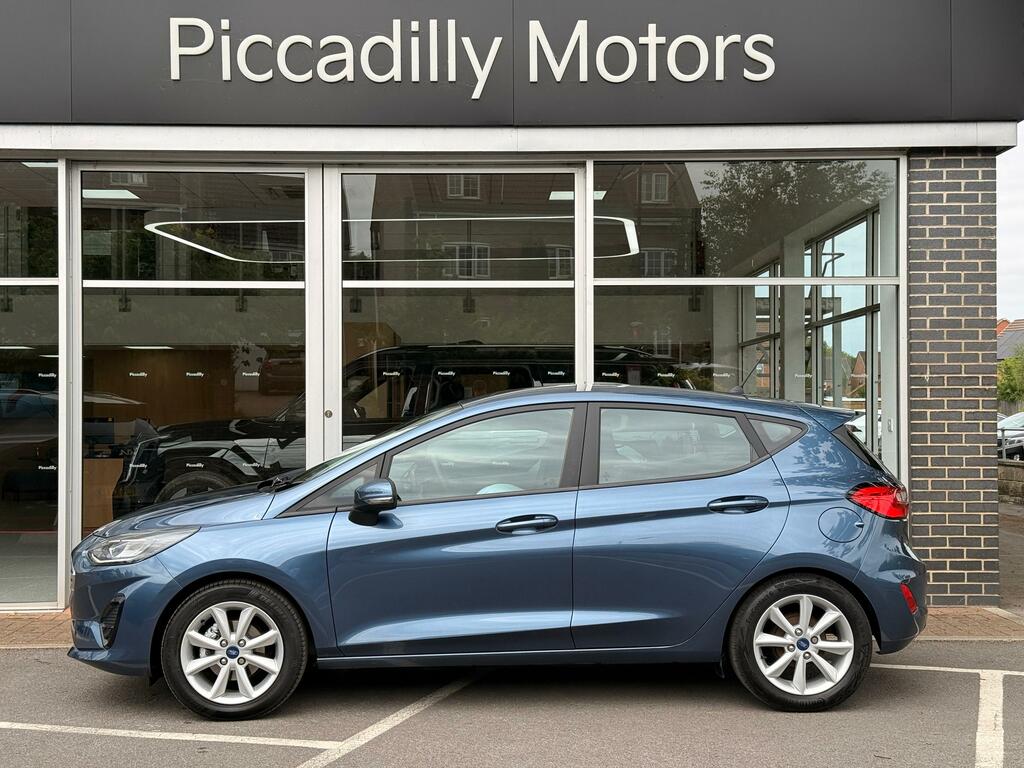 Ford Fiesta 1.0T Ecoboost Trend Hatchback Eu YC23GLK Blue #3