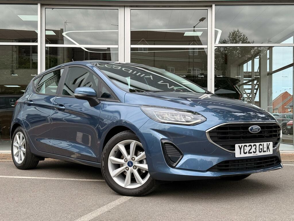 Ford Fiesta 1.0T Ecoboost Trend Hatchback Eu Blue