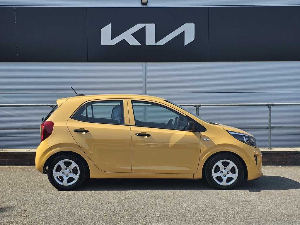 Kia Picanto 1.0 Dpi 1 Hatchback Euro 6 Ss YC23XYB Yellow #3