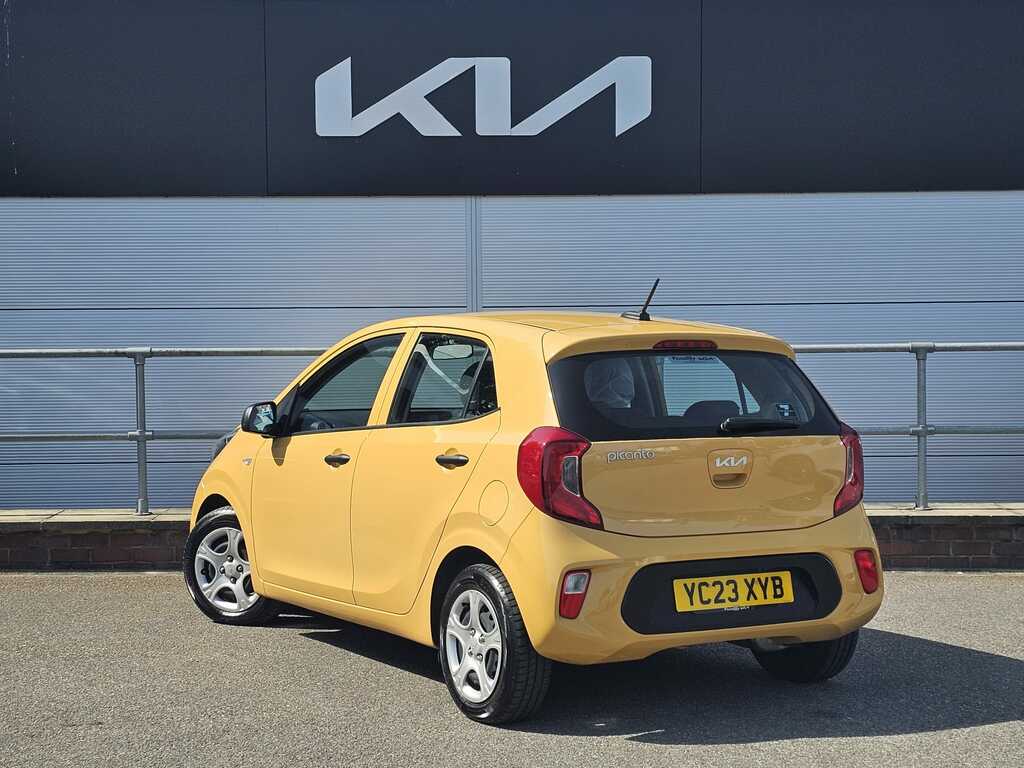 Kia Picanto 1.0 Dpi 1 Hatchback Euro 6 Ss YC23XYB Yellow #4