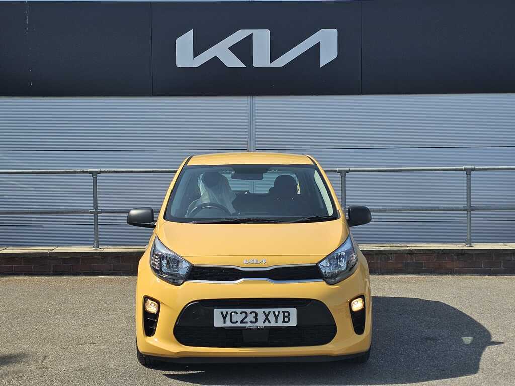 Kia Picanto 1.0 Dpi 1 Hatchback Euro 6 Ss YC23XYB Yellow #2