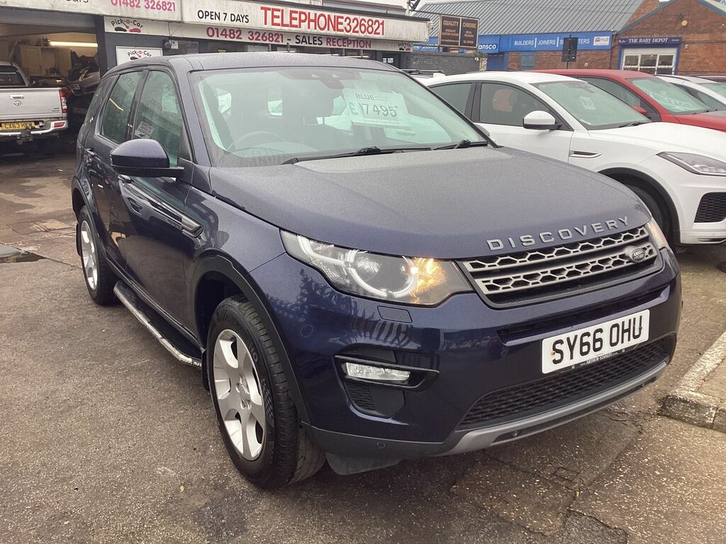 Land Rover Discovery Sport 2.0 Td4 Se Tech Suv 4Wd Euro 6 Blue