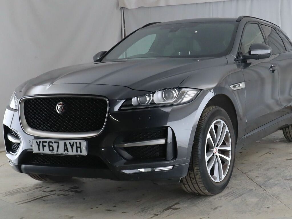 Jaguar F-Pace 2.0 D180 R-sport Suv Euro 6 Ss YF67AYH Grey #4