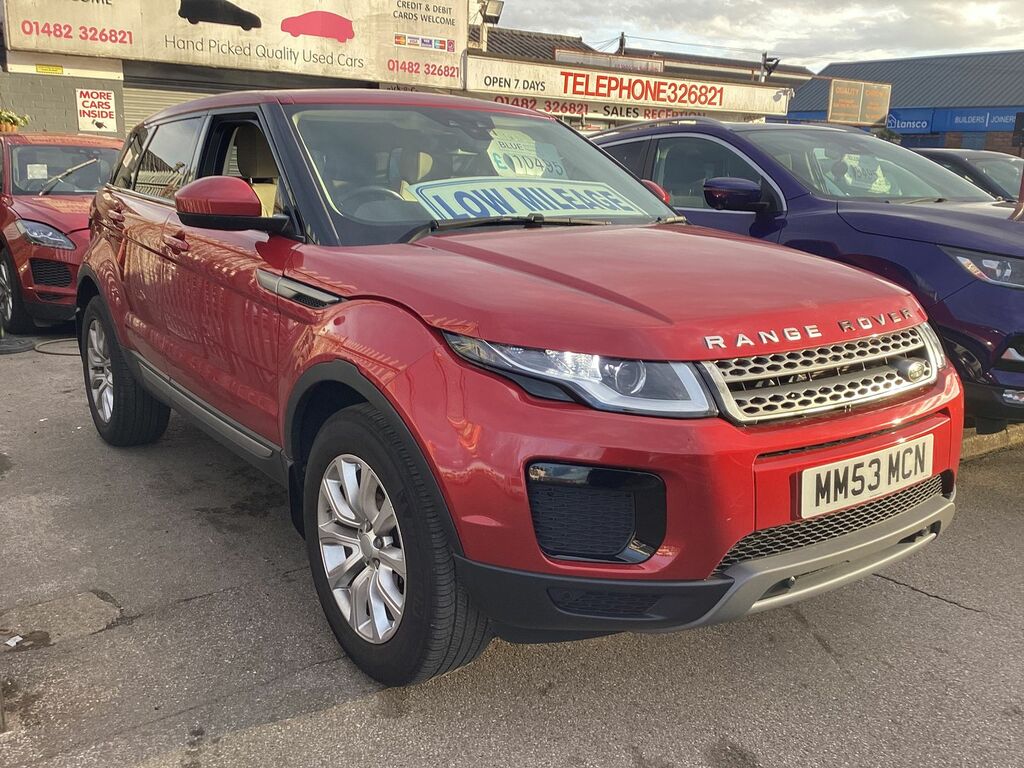 Land Rover Range Rover Evoque 2.0 Ed4 Se Suv Fwd Euro 6 Ss Red