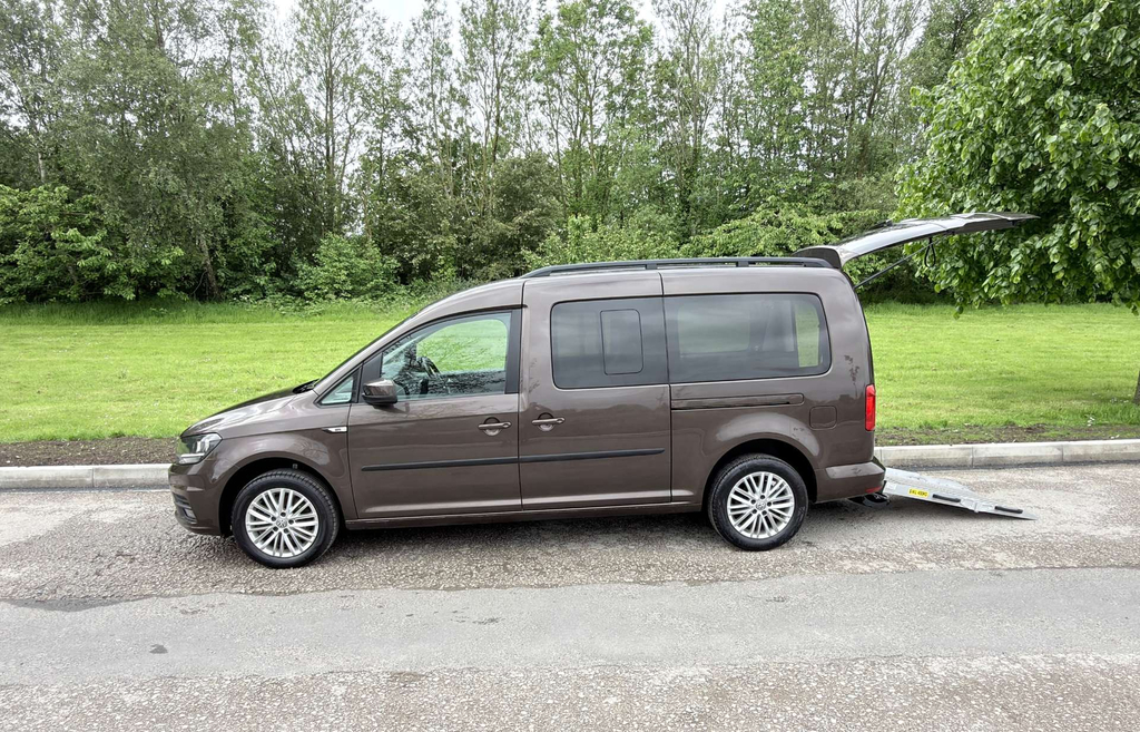 Volkswagen Caddy Maxi Life C20 4,000 Miles Wheelchair Accessible Vehicle Disa 
