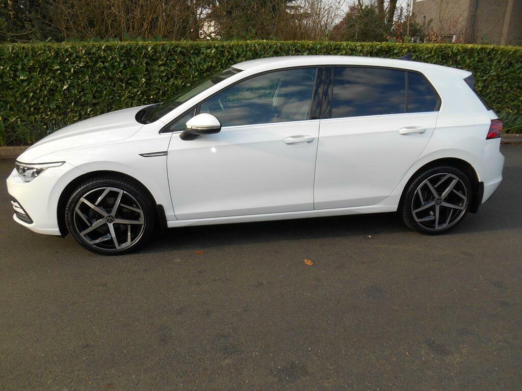 Volkswagen Golf 2.0 Tdi Style Dsg Euro 6 S S PN71VMR White #2