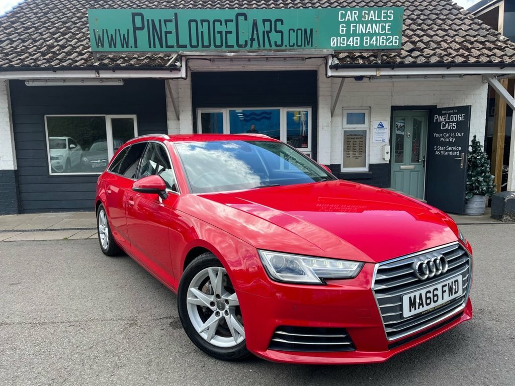 Audi A4 Avant 2L Sport MA66FWD Red #6