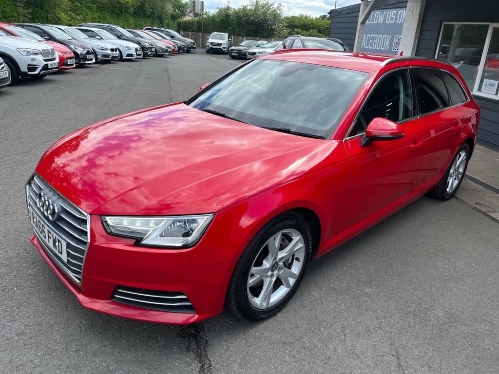 Audi A4 Avant 2L Sport MA66FWD Red #5