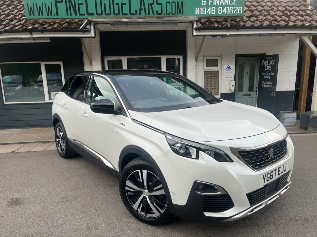 Peugeot 3008 1.6L Gt Line YG67EJJ White #6