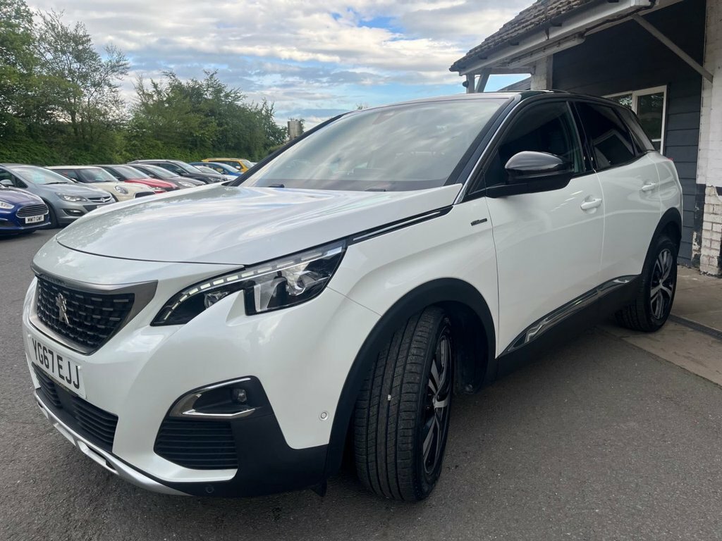 Peugeot 3008 1.6L Gt Line YG67EJJ White #5