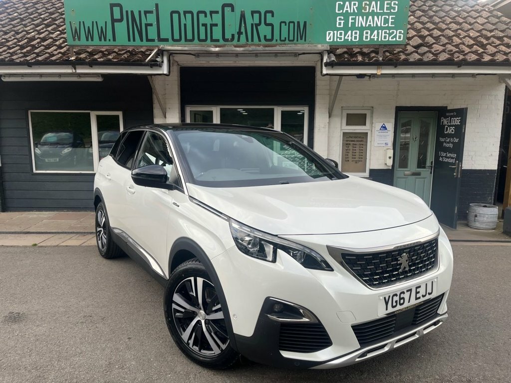 Peugeot 3008 1.6L Gt Line White