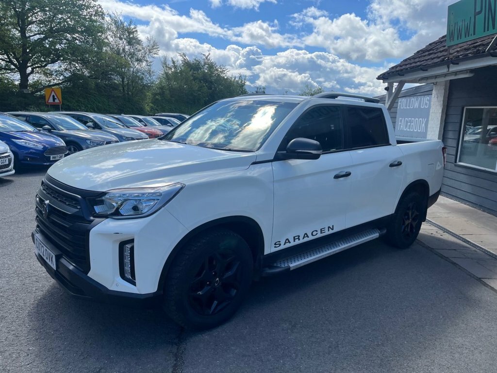 SsangYong Musso 2.2L Saracen White #5