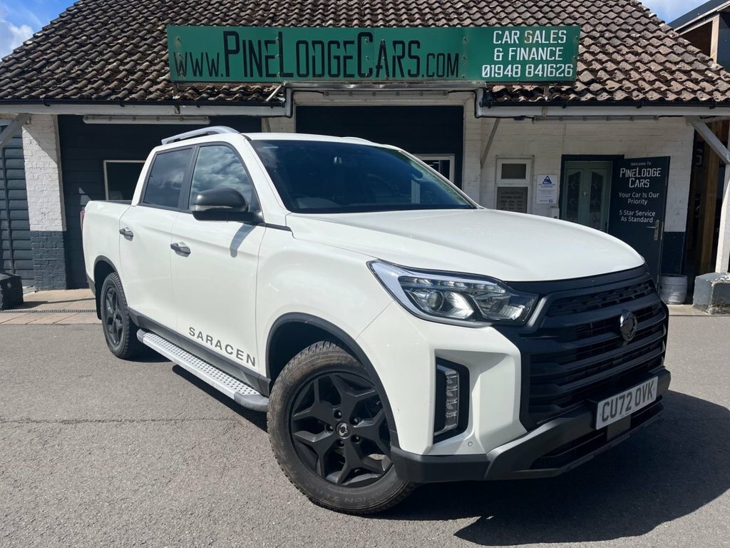 SsangYong Musso 2.2L Saracen White #6