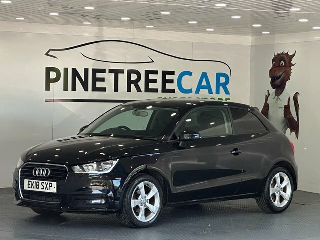 Audi A1 1.0 Tfsi Sport Hatchback Euro 6 EK18SXP Black #3