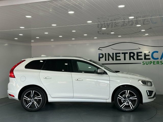 Volvo XC60 2.4 D5 R-design Lux Nav Suv Awd CE66LVS White #3