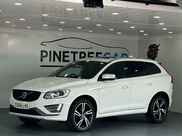 Volvo XC60 2.4 D5 R-design Lux Nav Suv Awd CE66LVS White #2