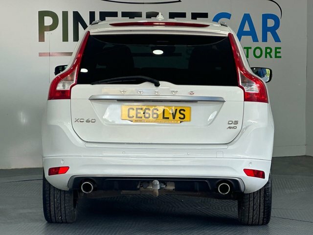 Volvo XC60 2.4 D5 R-design Lux Nav Suv Awd CE66LVS White #5