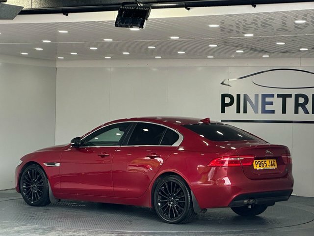 Jaguar XE 2.0D Portfolio Saloon Euro 6 S S PB65JAG Red #6