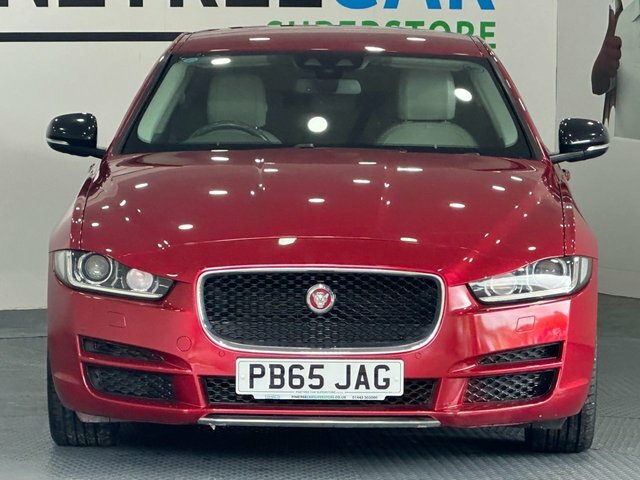 Jaguar XE 2.0D Portfolio Saloon Euro 6 S S PB65JAG Red #2