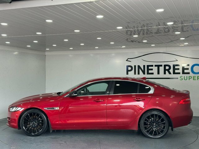 Jaguar XE 2.0D Portfolio Saloon Euro 6 S S PB65JAG Red #4