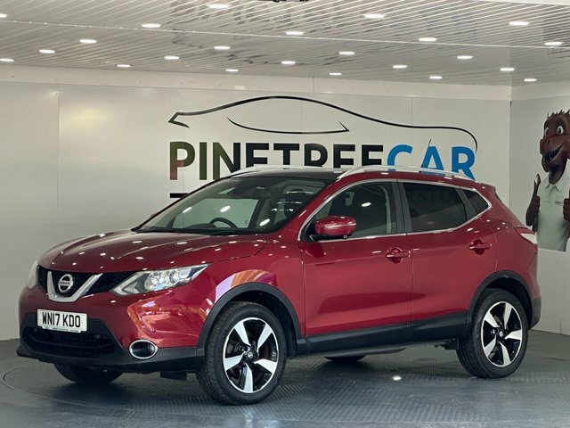 Nissan Qashqai 1.5 Dci N-connecta Suv 2Wd Euro WN17KDO Red #2