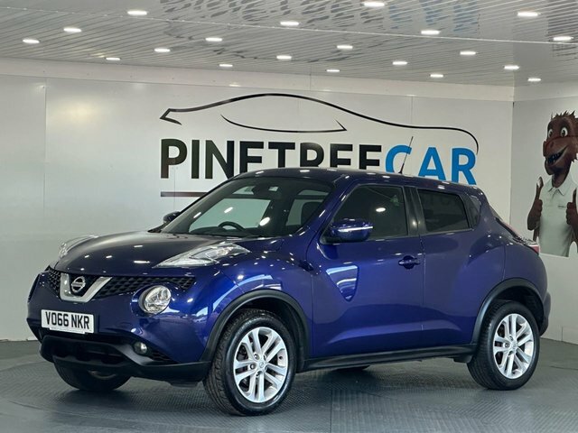 Nissan Juke 1.5 Dci N-connecta Suv Euro 6 S VO66NKR Blue #3