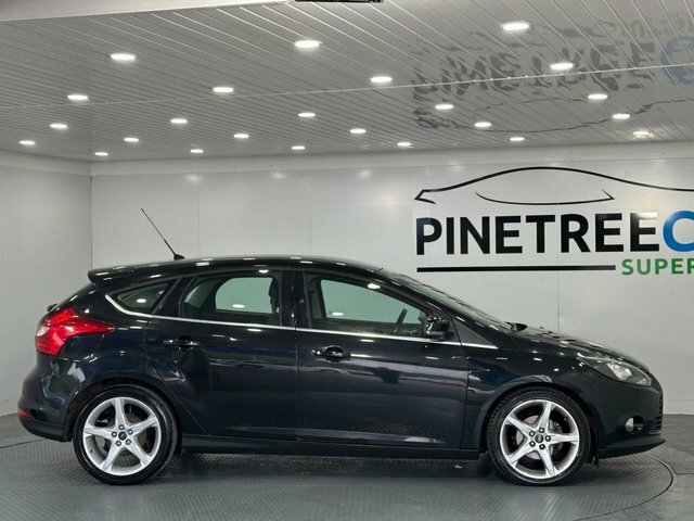 Ford Focus 1.6 Tdci Titanium Navigator Hatchback M MK64YVX Black #4
