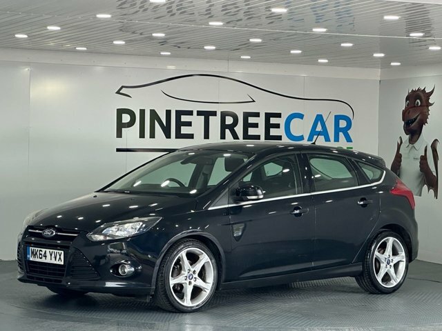 Ford Focus 1.6 Tdci Titanium Navigator Hatchback M MK64YVX Black #2