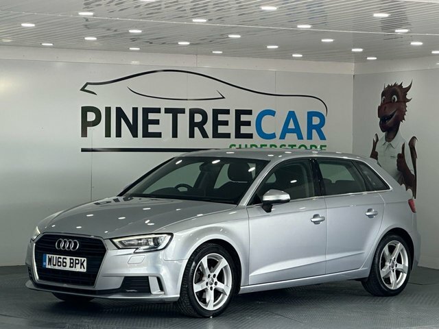 Audi A3 1.4 Tfsi Cod Sport Sportback Eur WU66BPK Silver #2
