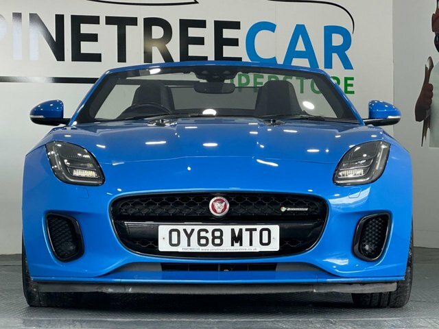 Jaguar F-Type 2.0I Gpf R-dynamic Convertible Eur OY68MTO Blue #3