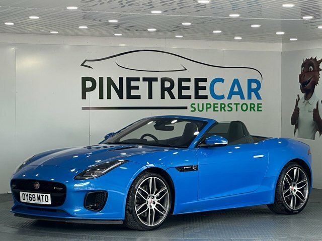 Jaguar F-Type 2.0I Gpf R-dynamic Convertible Eur OY68MTO Blue #4