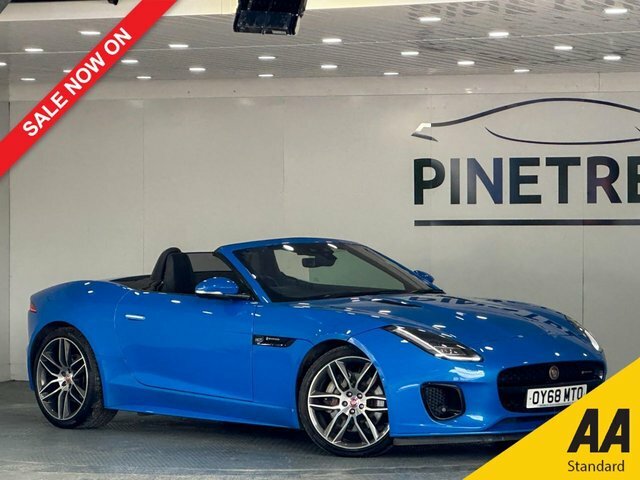 Jaguar F-Type 2.0I Gpf R-dynamic Convertible Eur Blue
