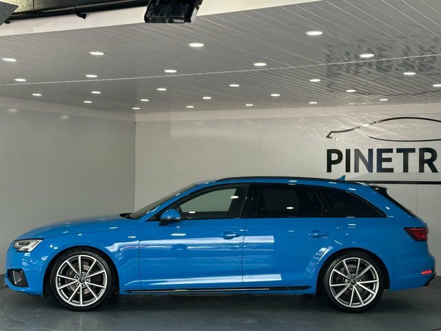 Audi A4 Avant 2.0 Tfsi 35 Black Edition Estate S Tron Blue #4