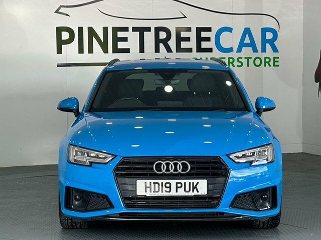Audi A4 Avant 2.0 Tfsi 35 Black Edition Estate S Tron Blue #2
