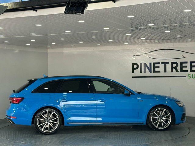 Audi A4 Avant 2.0 Tfsi 35 Black Edition Estate S Tron Blue #5