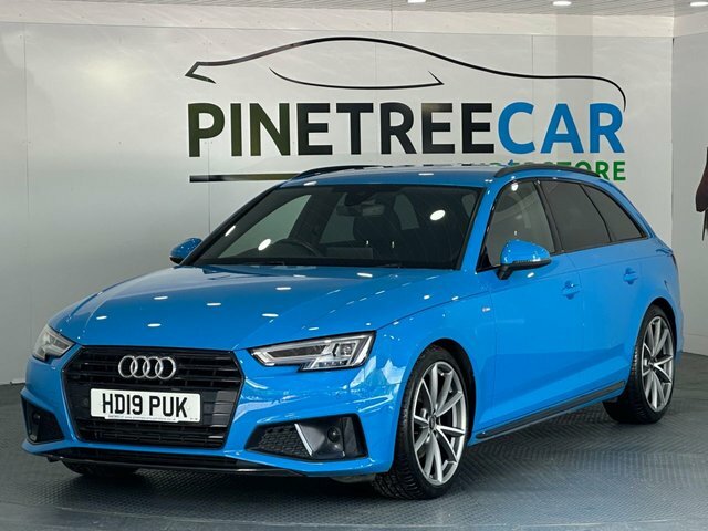Audi A4 Avant 2.0 Tfsi 35 Black Edition Estate S Tron Blue #3