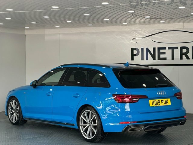 Audi A4 Avant 2.0 Tfsi 35 Black Edition Estate S Tron Blue #6