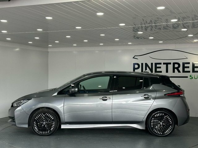 Nissan Leaf 39Kwh N-connecta Hatchback 150 KS22WRO Grey #3