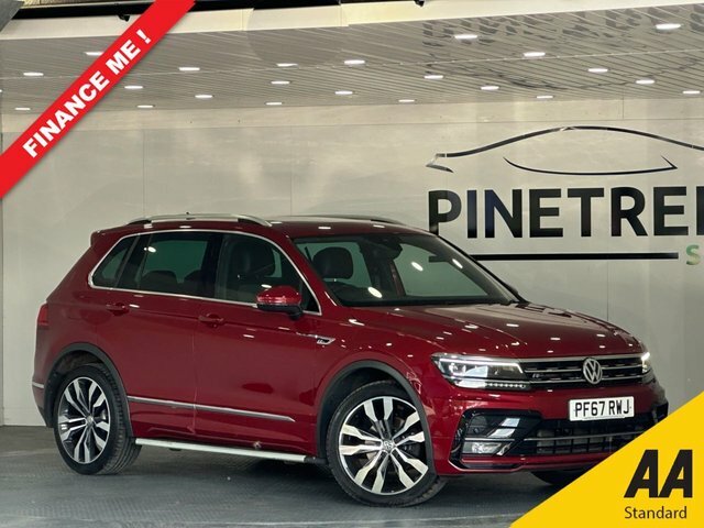 Volkswagen Tiguan 2.0 Tdi R-line Suv Dsg Euro 6 S S 15 Red