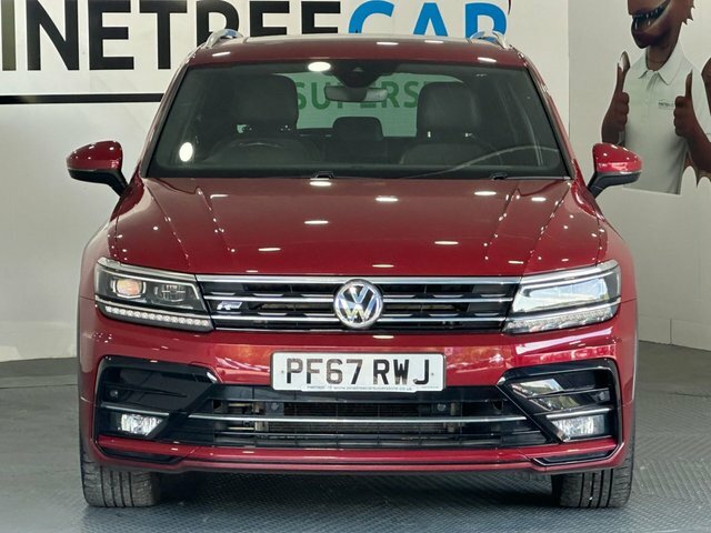 Volkswagen Tiguan 2.0 Tdi R-line Suv Dsg Euro 6 S S 15 PF67RWJ Red #2