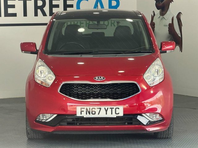 Kia Venga 1.6 4 Mpv Euro 6 123 Bhp FN67YTC Red #2