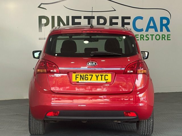 Kia Venga 1.6 4 Mpv Euro 6 123 Bhp FN67YTC Red #6