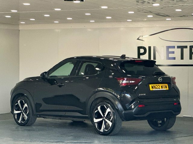 Nissan Juke 1.0 Dig-t Tekna Suv Dct Euro 6 S WN22WVM Black #6