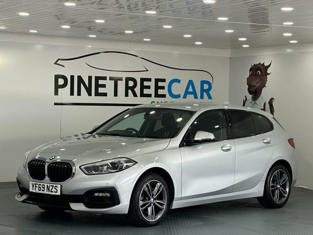BMW 1 Series 1.5 118I Sport Hatchback Euro 6 YF69NZS Silver #2