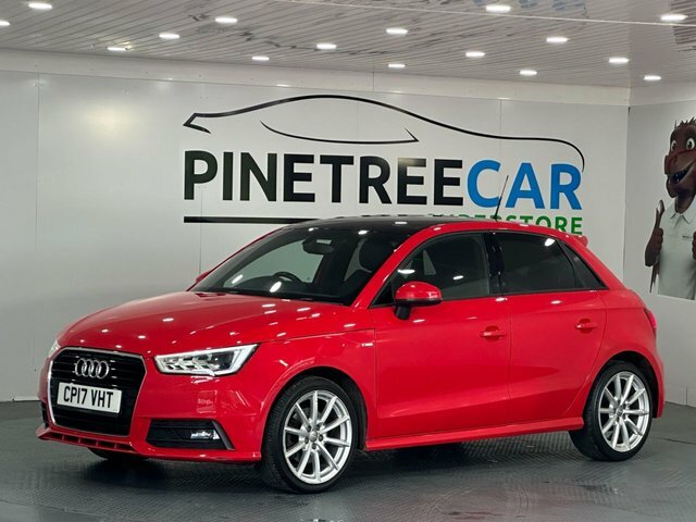 Audi A1 1.4 Tfsi S Line Sportback Euro 6 CP17VHT Red #2